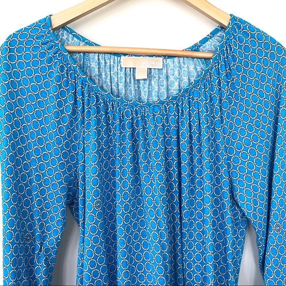 Michael Kors Tops - Michael Kors peasant print top